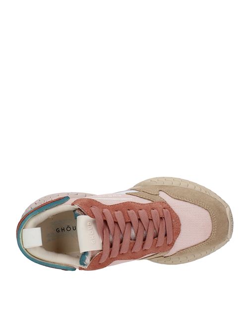 TYRE trainers in suede and fabric GHOUD | TYLW MS16ROSA-BEIGE